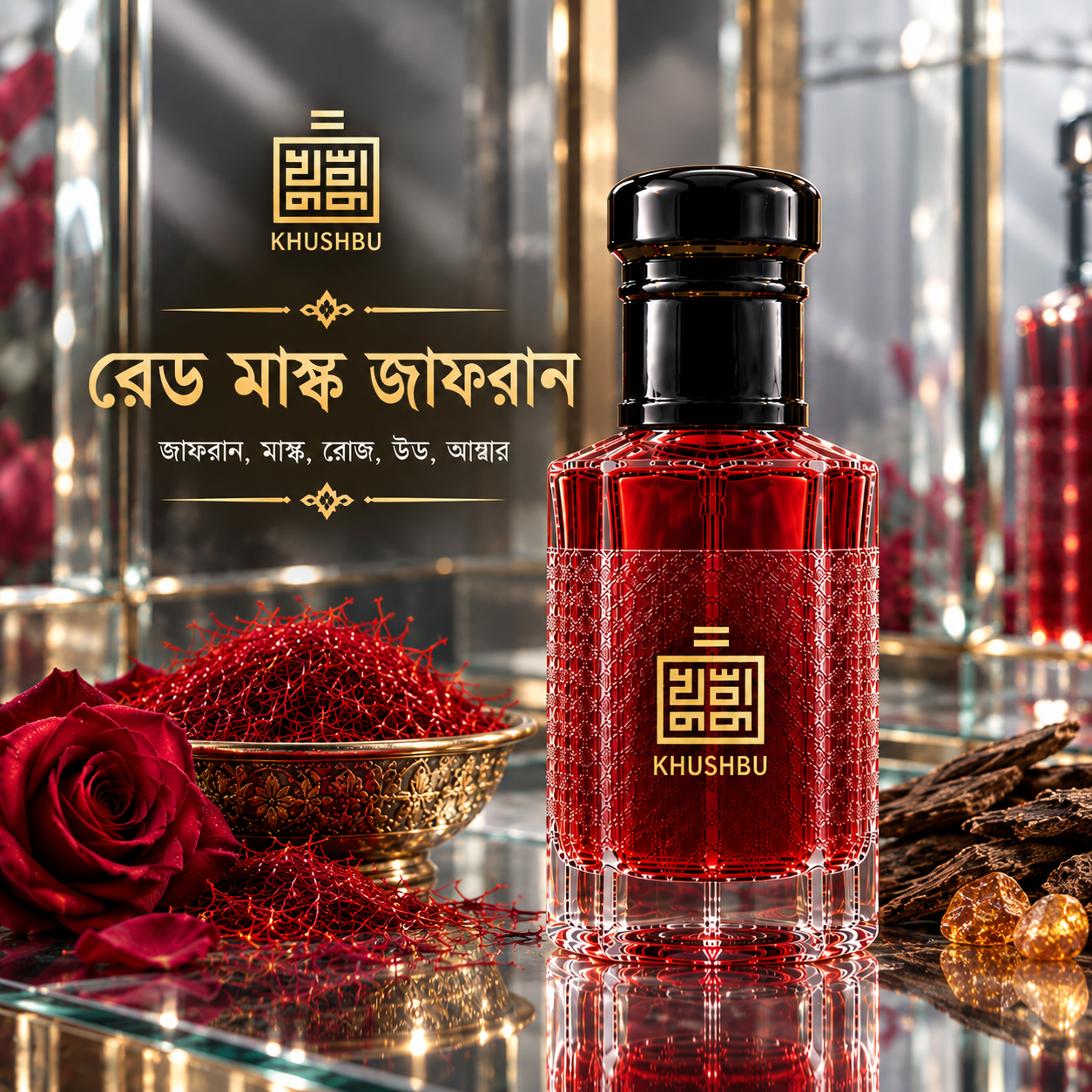 রেড মাস্ক জাফরান